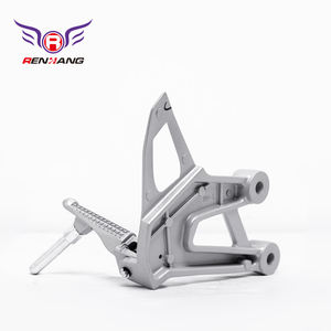 Repose-pieds Renhang pour moto ZONSHEN Cyclone <span class=keywords><strong>RC600</strong></span>, système de carrosserie (matériau ADC12, couleur argent, positionnement inférieur, garantie 1 an) - Product Image 5