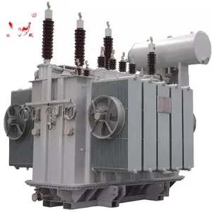 빠른 배송 고전압 오일 침지 분배 20mva 50mva 63mva 110kv 121kv 3 상 120mva 전력 변압기