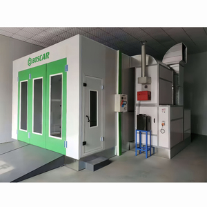 7mx4m ดีเซล/แก๊ส/ไฟฟ้าเครื่องทําความร้อนอัตโนมัติสเปรย์บูธรถอบเตาอบดีเซลบูธสีรถสเปรย์บูธ - Product Image 4