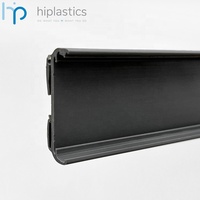 Support d'étiquette électronique Hiplastics PHD en PVC avec système de rail ESL pour étiquettes Hanshow Pricer - Installation facile et utilisation pratique