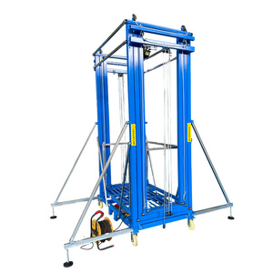 New Device-Portable Lift Platform Foldable <strong>Hoist</strong> Construction Equipment 2m-14m Steel 300kg Electric Scaffolding - Product Image 3