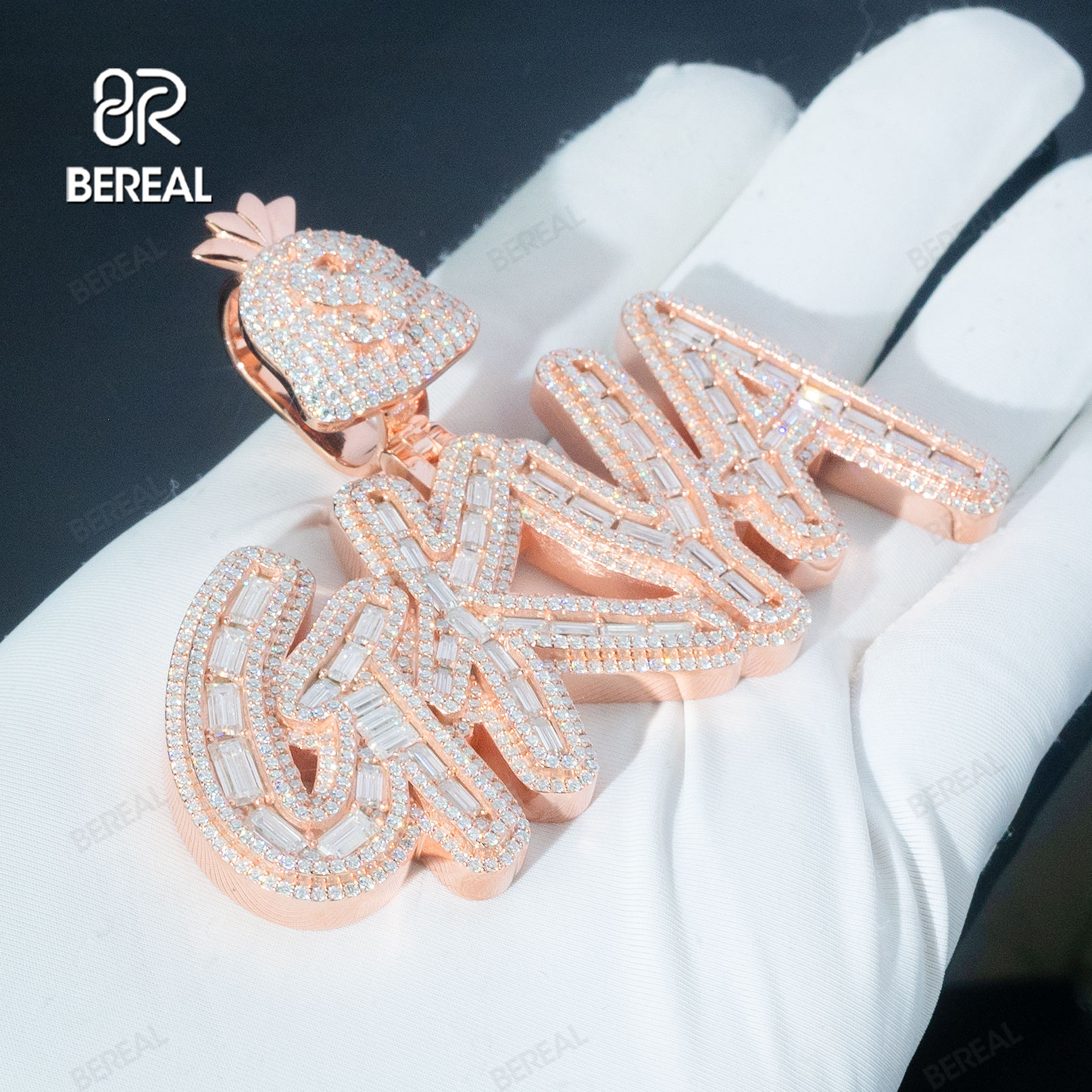 3inches Moissanite+S925