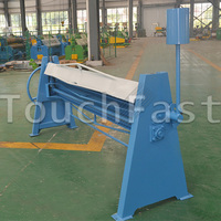 Rupture de casserole de dossier en métal de Touchfast, machine de pliage manuelle de la Chine avec la bonne qualité, casserole de dossier en métal