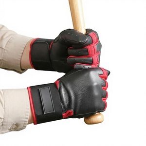 Customized Adult Size Baseball & Softball Batting Gloves Breathable Cowhide Cabretta Leather Batting Sports Gloves - Product Image 6
