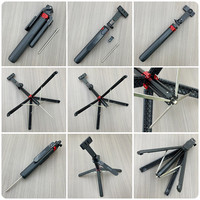 Accessoires d'analyseur d'aide à l'entraînement de golf Selfie Stick Trépied Record Golf Swing Support de téléphone magnétique pour iPhone Téléphone Android