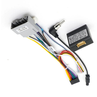 Arnés de Cableado de 16 Pines con Decodificador CANBUS para Estéreo Android DVD para Jeep Wrangler JK 2008-2018