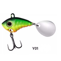 LUTAC Metal MINI VIB Baits Long Casting Whole Treble Hook Spoon Spinner Fishing Lures Hard Lure 30mm/7g