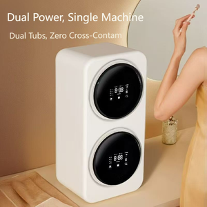 <span class=keywords><strong>Lavadora</strong></span> Doméstica <span class=keywords><strong>2</strong></span> <span class=keywords><strong>en</strong></span> <span class=keywords><strong>1</strong></span> de Diseño Automático Completo con Mini Tina Doble <span class=keywords><strong>y</strong></span> <span class=keywords><strong>Secadora</strong></span> por Centrifugado - Product Image 1