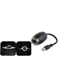 Projecteur USB Galaxie Étoilée avec projections de Saturne et de la Voie Lactée, LED DIY en ABS Écologique pour Décoration d'Ambiance Voiture & Chambre