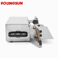 YOUNGSUN Table Style Semi Automatique Industrielle Chaleur Impulsion Sac En Plastique Pied Portable Scellant Pédale Machine De Scellage