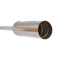 Lance-flammes de barbecue d'extérieur, chalumeau de soudage RH-528 en acier inoxydable, température de flamme de 800 à 1000 degrés, à commande manuelle pour le rôti de porc