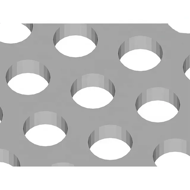China aluminum perforated plate