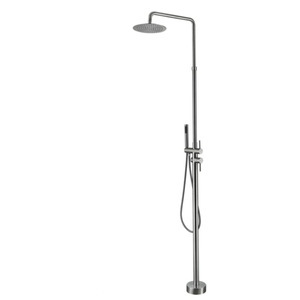 Colonna Doccia <span class=keywords><strong>da</strong></span> Esterno Kaiping Youjia con Rubinetto per <span class=keywords><strong>Vasca</strong></span> Nascosta, Doccetta a Colonna, Finitura Lucida in Ceramica, Stile Moderno - Product Image 2