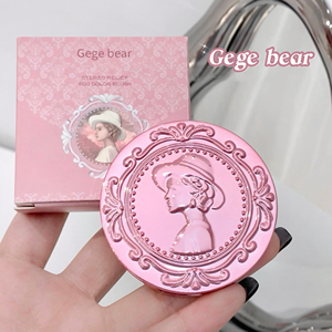 Oem Private Label fard in polvere ad alto pigmento fard a lunga durata opaco luccicante viso Make up fard Palette alta polvere di pigmento Blush - Product Image 2