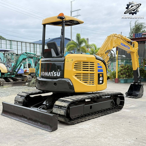 Excavatrice sur chenilles Komatsu 40 d'occasion, marque japonaise d'origine, 4 tonnes, mini-excavatrice sur chenilles d'occasion - Product Image 4