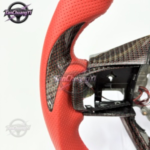 Volante de Fibra de Carbono para Automóvil, Envío Rápido de Fábrica, para K5 Line Stinger Pregio Gt2 K4 Sxl - Product Image 3