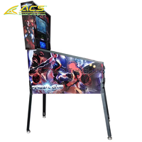 Machine de flipper virtuelle à monnayeur ACS à 2 écrans (32'', 43'', 49'') en métal avec prise en charge multilingue