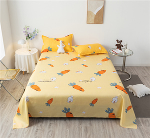Juego de <span class=keywords><strong>cama</strong></span> personalizado de microfibra 100%, juego de edredón barato con estampado de dibujos animados, sábanas - Product Image 4