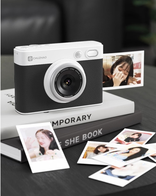 D1 Pro Retro Camera Wireless Photo Printing Ccd Fill In Light Portable Camera Auto Focus Customized Mini Color Photo Printer