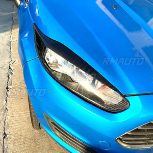 Pour Ford Fiesta MK6.5 2013-2017, yeux de phare, sourcils de phare, décoration de phare, garniture de style automobile, accessoires de voiture - Product Image 3