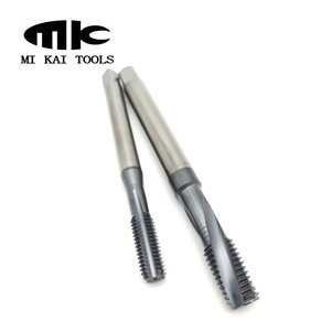 MK Schutte M10 * 1,5 CNC Machos de máquina de carburo sólido con revestimiento Flauta espiral para corte de hilo - Product Image 4