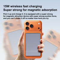 Batterie Li-polymère portable mince TDX T2529 10000mAh à charge rapide sans fil 20W/15W, magnétique, Type-C, certifiée CE/FCC