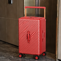 Valise trolley rigide OEM ODM pour PC, étiquette privée, bagage de voyage personnalisé pour commande en gros