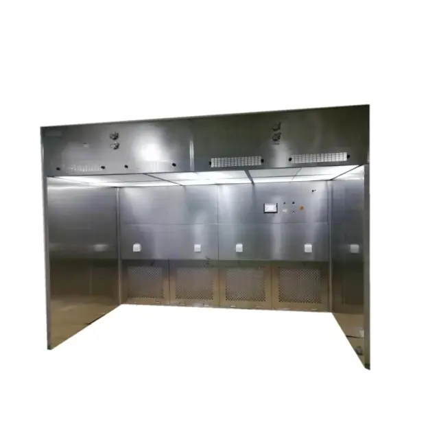 Cabina di erogazione della cabina di pesatura dell'armadio A flusso laminare di classe A di buon prezzo per camera bianca ISO 5