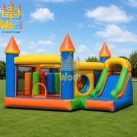 Château gonflable WODI de qualité commerciale en PVC de 0,55 mm, jeu gonflable Paw pour enfants et adultes, OEM disponible