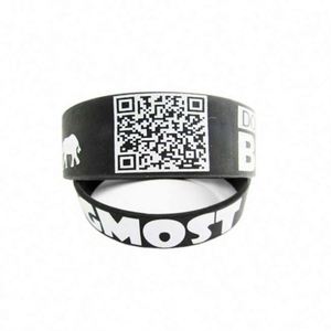 Pulsera Deportiva Ajustable de Silicona Elástica con Logotipo Personalizado para Baloncesto - Product Image 2