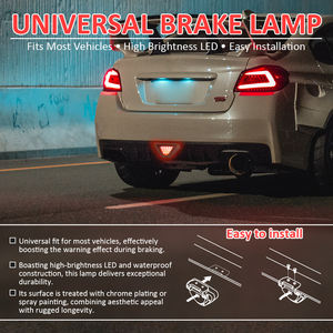 Feu Stop Arrière Sportif <span class=keywords><strong>de</strong></span> Style Triangle Flash pour Voiture – Troisième Feu Stop <span class=keywords><strong>de</strong></span> Sécurité – Lampe <span class=keywords><strong>de</strong></span> Signalisation d'Alarme pour Véhicule - Product Image 5