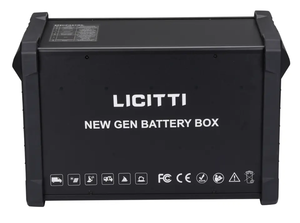 صندوق بطارية شمسية من الجيل الجديد عالي التحمل، محول طاقة 2000 واط، طقم تجميع ذاتي، علبة معدنية من الألومنيوم، قاعدة لحزمة بطاريات الليثيوم أيون - Product Image 2