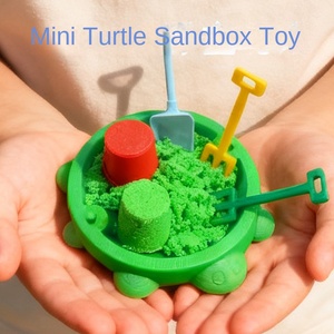Creative Mini Plastic Cartoon Tortoise-Shaped Sand Play <b>Set</b> Outdoor Children's Water Beach <b>Toy</b> Customized Color Unisex Summer - Product Image 4