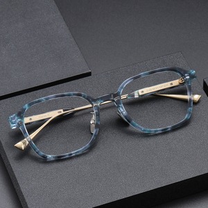 Gafas Ópticas de Acetato y Titanio de Alta Calidad, Monturas de Gafas Personalizadas, <span class=keywords><strong>Lentes</strong></span> Graduadas para Miopía, Gafas en Línea - Product Image 2