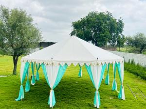 Pabellón de Lujo Elegante con Cortinas Decorativas para Bodas en la Playa, Eventos y Jardín - Product Image 6