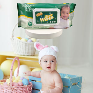 Toallitas Húmedas para Bebés al por Mayor, Precio Económico, Empaque Novedoso, 80 Piezas de Toallitas Húmedas de Algodón, Marca OEM, Venta Directa de Fábrica - Product Image 3