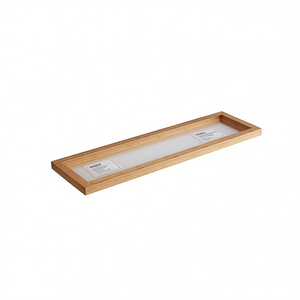 Estante de Bambú de 430 mm de Largo, 12 cm de Ancho, 46 cm de Alto y 8 cm de Profundidad para Almacenamiento en el Baño - Product Image 3