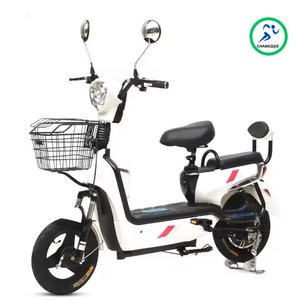 Moins cher adulte vélo électrique batterie au plomb vélo électrique 500w famille <span class=keywords><strong>Cargo</strong></span> vélo électrique avec panier porte-bagages arrière - Product Image 3