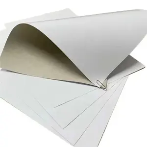 Rigid Wood Pulp paperboard 700*1000mm 1.0mm 1.5mm 2.0mm duplex back/grey back cardboard 100% Recycled Box carton Board