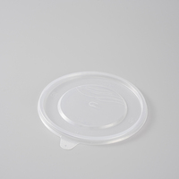 Bols à emporter ronds en plastique transparent empilables avec couvercles, fabriqués en PP écologique, sans danger pour les aliments pour bébés, origine Shandong