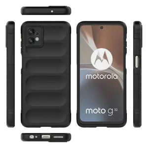 Casing ponsel anti guncangan, casing ponsel silikon TPU lembut, pelindung belakang anti selip, casing ponsel untuk Motorola Moto G32, Google Pixel 7A 7 Pro 6A