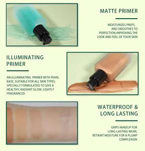 Base de Maquillage Logo Personnalisé Marque Blanche, Enlumineur Liquide Pailleté Scintillant Éclatant, Bronzeur Corporel Lumière, Base de Teint - Product Image 5