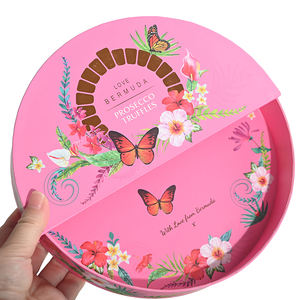 Boîte cadeau de chocolat de luxe en forme unique, emballage de bonbons irrégulier fait à la main avec logo personnalisé pour les célébrations - Product Image 2