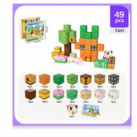 Bloques de rompecabezas de cubo magnético de Venta caliente con bordes suaves y embalaje de regalo para concentración, juego creativo y desarrollo de habilidades