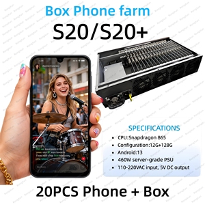 Chasis agrícola de doble corte P30 + OTG, caja de placa base de teléfono móvil S20 + con fuente de alimentación, equipo de Control de factor de forma ATX - Product Image 3