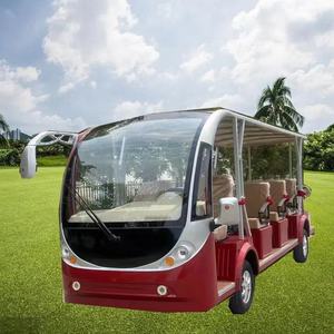Bus de tourisme élégant à 8, 11, 14, 17, 20, 23 places, mini-bus électrique certifié CE pour routes non publiques - Product Image 3