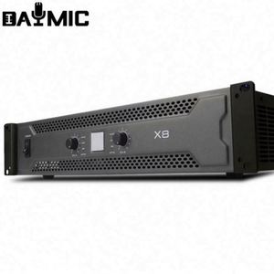 AOSHEN Serie X X4/X6/X8 Amplificador de Potencia Trasero Profesional de Dos Vías de 400W, 600W, 800W de Alta Potencia - Product Image 2