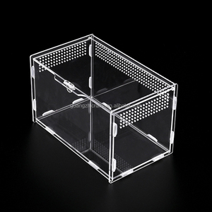 Trong suốt Acrylic môi trường sống Terrarium lắp ráp Acrylic tarantulas Lồng cho loài bò sát - Product Image 6