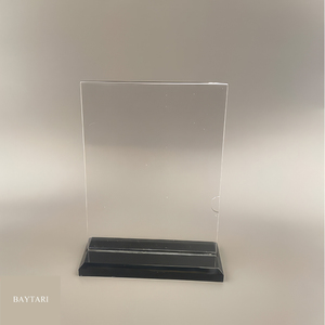 Nhà máy tùy chỉnh siêu thị A3 A4 A5 bảng Đăng Poster <span class=keywords><strong>Acrylic</strong></span> <span class=keywords><strong>menu</strong></span> khung hiển thị đứng chủ - Product Image 1