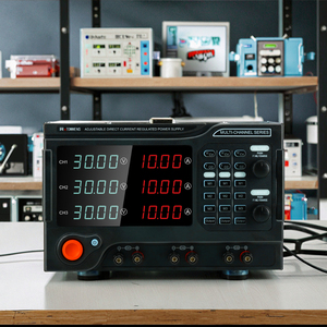 Ejike แหล่งจ่ายไฟตั้งโปรแกรมได้3ช่อง220V/110V ม้านั่งอุตสาหกรรม15V <span class=keywords><strong>5A</strong></span> เอาต์พุต<span class=keywords><strong>30V</strong></span> <span class=keywords><strong>5A</strong></span> - Product Image 2